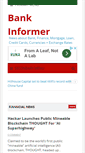 Mobile Screenshot of bankinformer.com